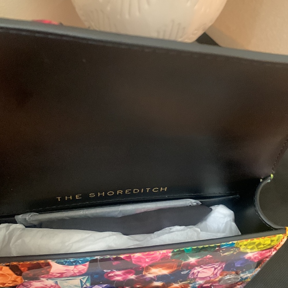 Kurt Geiger London Small Shoreditch Embellished Leather Crossbody Bag - Picture 14 of 17